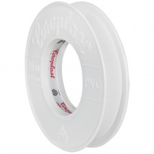 Coroplast PVC Isolierband Breite 15 mm, Länge 25 m Farbe weiß