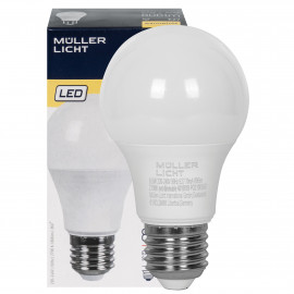 LED Lampe  AGL-Form, E27/8,5W (60W), opal, 806 lm, 2700K, Abmessungen L 108, Ø 60mm